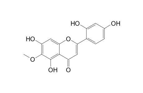 2-(2,4-dihydroxyphenyl)-5,7-dihydroxy-6-methoxy-1-benzopyran-4-one