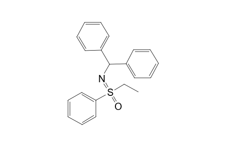 N-Diphenylmethyl-S,S-ethylphenylsulfoximine