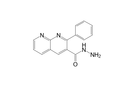 2-Phenyl-1,8-naphthyridine-3-carboxyloic acid hydrazide
