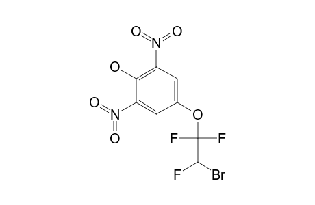 4-(2-BROMO-1,1,2-TRIFLUOROETHOXY)-2,6-DINITROPHENOL