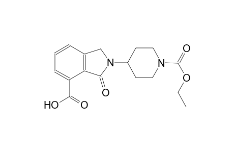 2-[1-(ethoxycarbonyl)-4-piperidinyl]-3-oxo-4-isoindolinecarboxylic acid