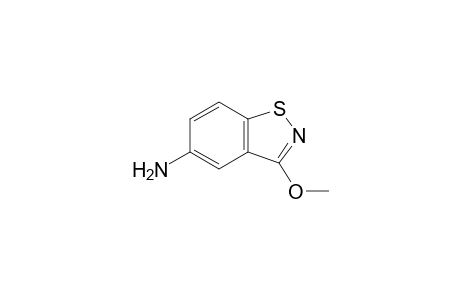 1,2-Benzisothiazol-5-amine, 3-methoxy-