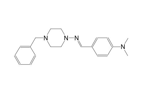 4-benzyl-N-{(E)-[4-(dimethylamino)phenyl]methylidene}-1-piperazinamine