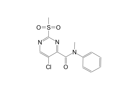 4-pyrimidinecarboxamide, 5-chloro-N-methyl-2-(methylsulfonyl)-N-phenyl-