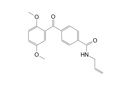 benzamide, 4-(2,5-dimethoxybenzoyl)-N-(2-propenyl)-