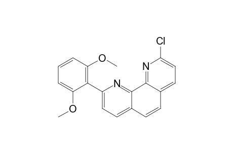 2-Chloro-9-(2,6-dimethoxyphenyl)-1,10-phenanthroline
