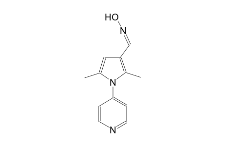 2,5-dimethyl-1-(4-pyridinyl)-1H-pyrrole-3-carbaldehyde oxime