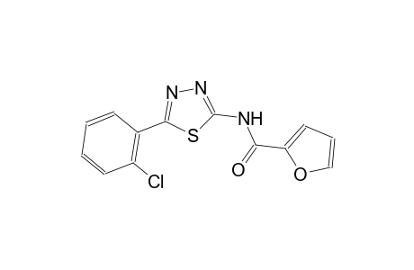 N-[5-(2-chlorophenyl)-1,3,4-thiadiazol-2-yl]-2-furamide