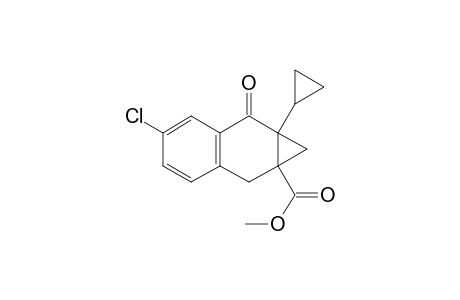 Methyl 5-chloro-7a-cyclopropyl-7-oxo-1,2,7,7a-tetrahydro-1aH-cyclopropa[b]naphthalene-1a-carboxylate
