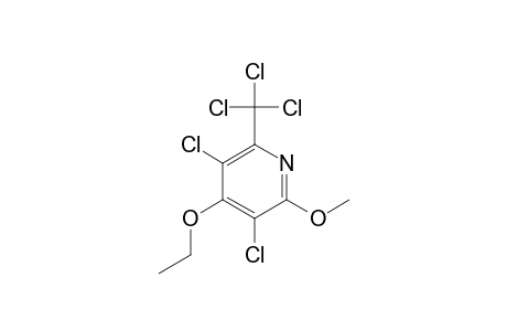3,5-DICHLORO-4-ETHOXY-6-METHOXY-2-(TRICHLOROMETHYL)-PYRIDINE