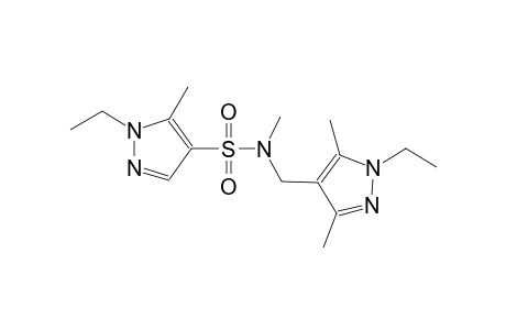 1H-pyrazole-4-sulfonamide, 1-ethyl-N-[(1-ethyl-3,5-dimethyl-1H-pyrazol-4-yl)methyl]-N,5-dimethyl-
