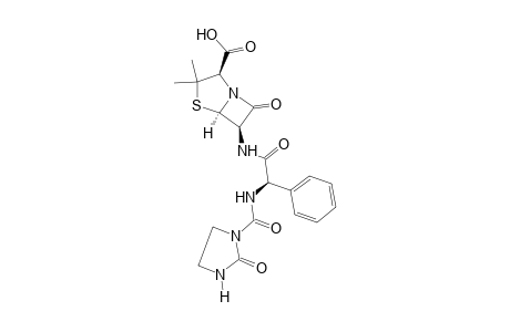 Azlocillin in kbr-ethyl acetate extract of sodium salt