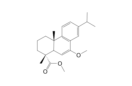 Didehydro-9-(methoxy)abietic acid - methyl ester