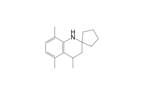 4,5,8-trimethylspiro[3,4-dihydro-1H-quinoline-2,1'-cyclopentane]