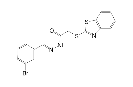 2-(1,3-benzothiazol-2-ylsulfanyl)-N'-[(E)-(3-bromophenyl)methylidene]acetohydrazide