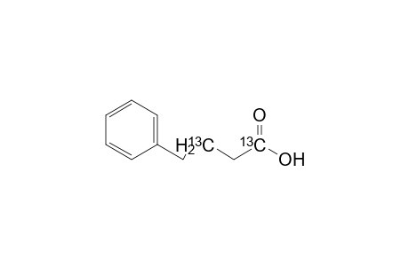 Benzenebutanoic-carboxy,.beta.-13C2 acid