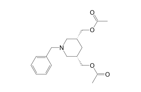 N-Benzyl-cis-3,5-bis(acetoxymethyl)piperidine