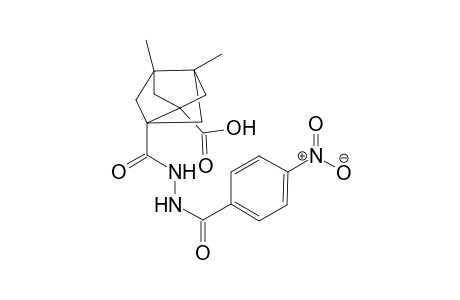 3,7-Dimethyl-5-{2-[(4-nitrobenzoyl)hydrazino]carbonyl}tricyclo[3.3.0.0(3,7)]octane-1-carboxylic acid