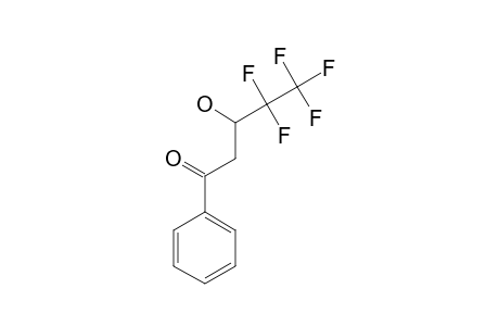 4,4,5,5,5-Pentafluoro-3-hydroxy-1-phenyl-1-pentanone
