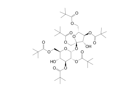 .alpha.-D-Glucopyranoside, 1,4,6-tris-O-(2,2-dimethyl-1-oxopropyl)-.beta.-D-fructofuranosyl, 2,3,6-tris(2,2-dimethylpropanoate)