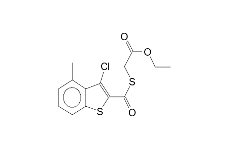 ethyl 3-chloro-4-methyl-2-benzothienylcarbonylthioacetate