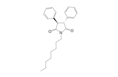 N-Octyl-3,4-diphenyl-pyrrolidine-2,5-dione