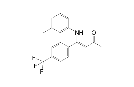 N-Tolylamino-4-(4-trifluoromethylphenyl)but-3-ene-2-one