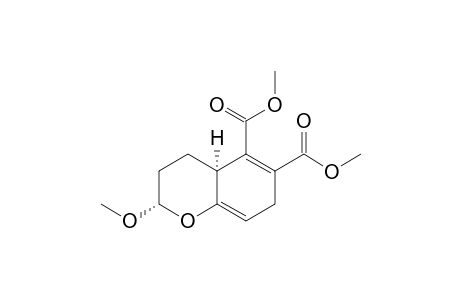 Dimethyl (2S,4aR)-2-Methoxychroman-5,6-dicarboxylate