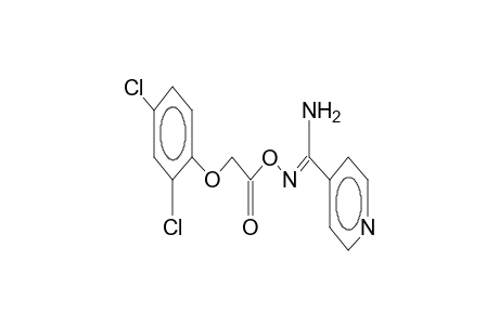 4-[1-(2,4-dichlorophenoxyacetoxyimino)-1-aminomethyl]pyridine