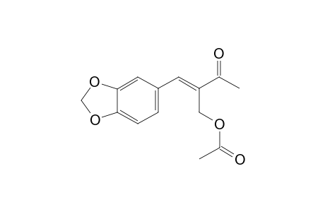 (E)-3-Acetoxymethyl-4-(3',4'-methylenedioxyphenyl)-3-buten-2-one