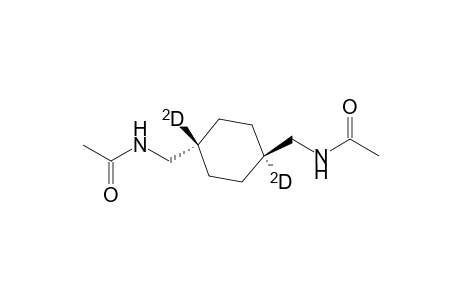 Acetamide, N,N'-[1,4-cyclohexanediyl-1,4-D2-bis(methylene)]bis-, trans-