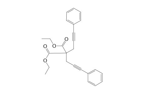 Diethyl 2,2-bis(3-phenylprop-2-yn-1-yl)malonate