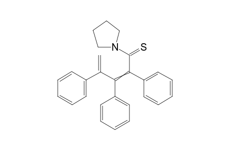 2,3,4-Triphenyl-2,4-pentadienthiopyrrolidine
