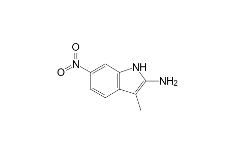 3-Methyl-6-nitro-1H-indol-2-amine