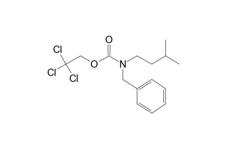 Carbonic acid, monoamide, N-benzyl-N-(3-methylbutyl)-, 2,2,2-trichloroethyl ester