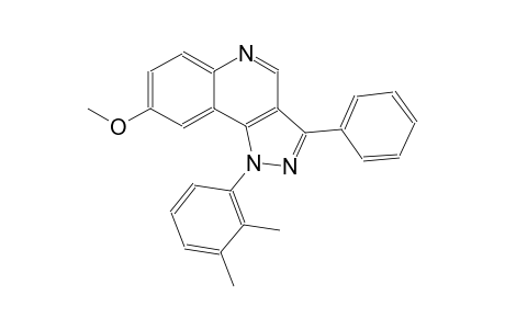 1H-pyrazolo[4,3-c]quinoline, 1-(2,3-dimethylphenyl)-8-methoxy-3-phenyl-