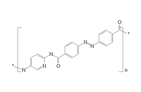 Poly(2,6-pyridine-4,4'-azodibenzamide)