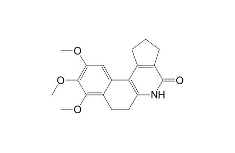 4H-Benzo[f]cyclopenta[c]quinolin-4-one, 1,2,3,5,6,7-hexahydro-8,9,10-trimethoxy-