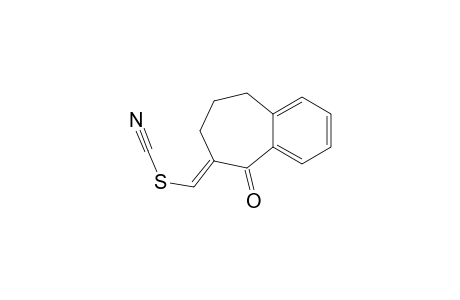 Thiocyanic acid, (5,7,8,9-tetrahydro-5-oxo-6H-benzocyclohepten-6-ylidene)methyl ester