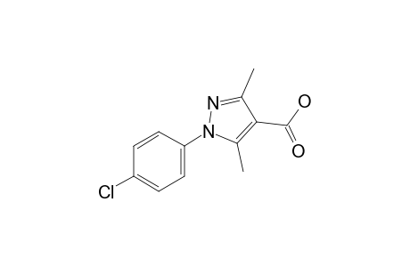 1-(4-Chlorophenyl)-3,5-dimethyl-1H-pyrazole-4-carboxylic acid