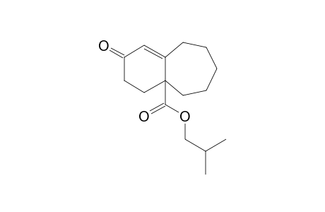 Isobutyl bicyclo[5.4.0]undec-7-en-9-one-1-carboxylate