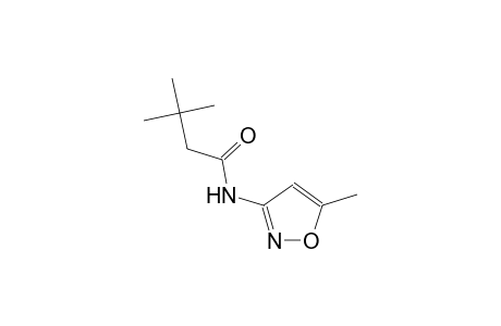 3,3-dimethyl-N-(5-methyl-3-isoxazolyl)butanamide