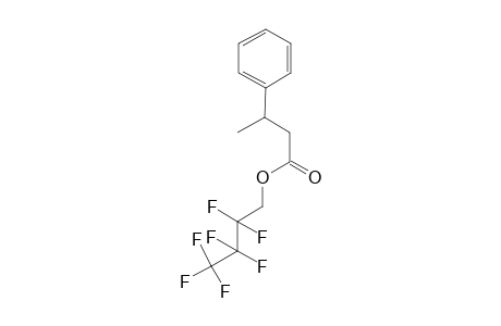 3-Phenylbutyric acid, 2,2,3,3,4,4,4-heptafluorobutyl ester