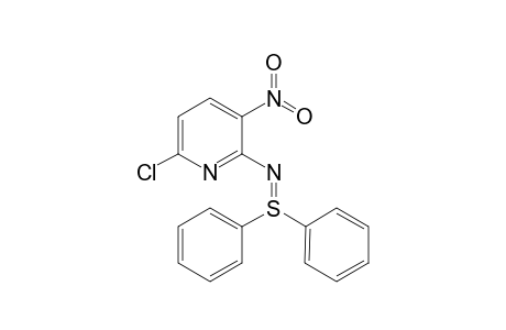 2-Chloro-5-nitro-6-(S,S-diphenylsulfilimino)pyridine