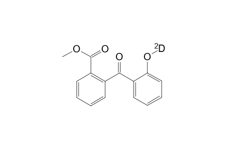 2-Carbomethoxy-2'-deuteroxybenzophenone