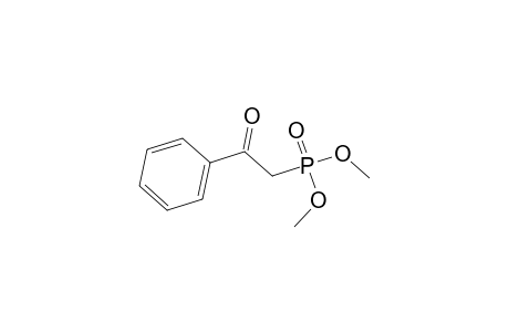 Phosphonic acid, (2-oxo-2-phenylethyl)-, dimethyl ester