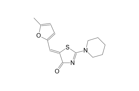 (5Z)-5-[(5-methyl-2-furyl)methylene]-2-(1-piperidinyl)-1,3-thiazol-4(5H)-one