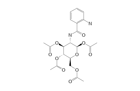 2-(ORTHO-AMINO)-BENZAMIDYL-2-DEOXY-1,3,4,6-TETRA-O-ACETYL-BETA-D-GLUCOPYRANOSIDE