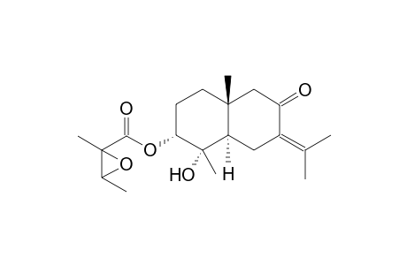 Cuauhtemon-3-(2,3-epoxy-2,3-dihydroangelicate)