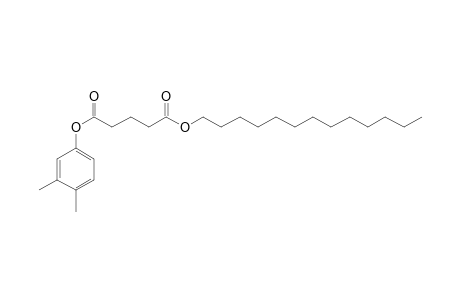 Glutaric acid, 3,4-dimethylphenyl tridecyl ester